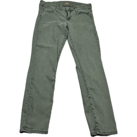 Mother Jeans Womens 29 Fantasy Forest  The High Waisted Looker Ankle - Picture 3 of 16